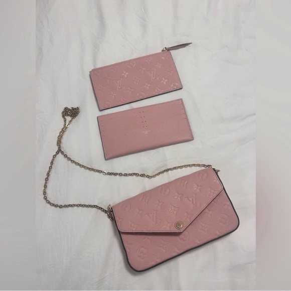 Louis Vuitton Pochette Felicie Rose Poudre - Picture 1 of 1